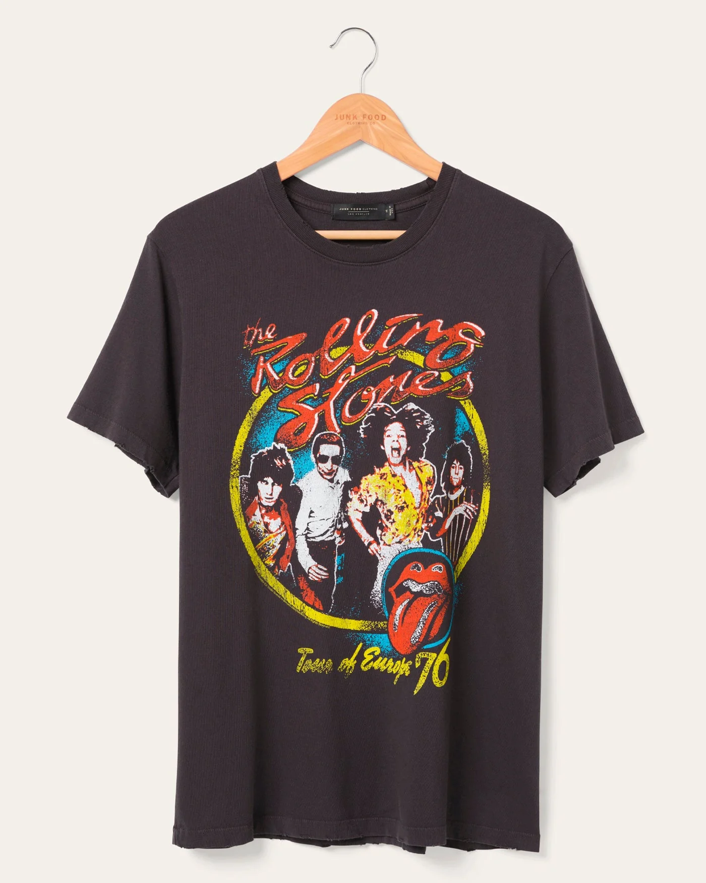 Image of The Rolling Stones Europe '76 Vintage Tee