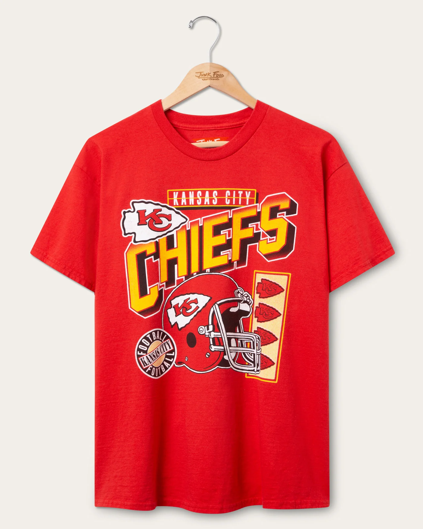 Image of Kansas City Chiefs Checkdown Flea Market Tee