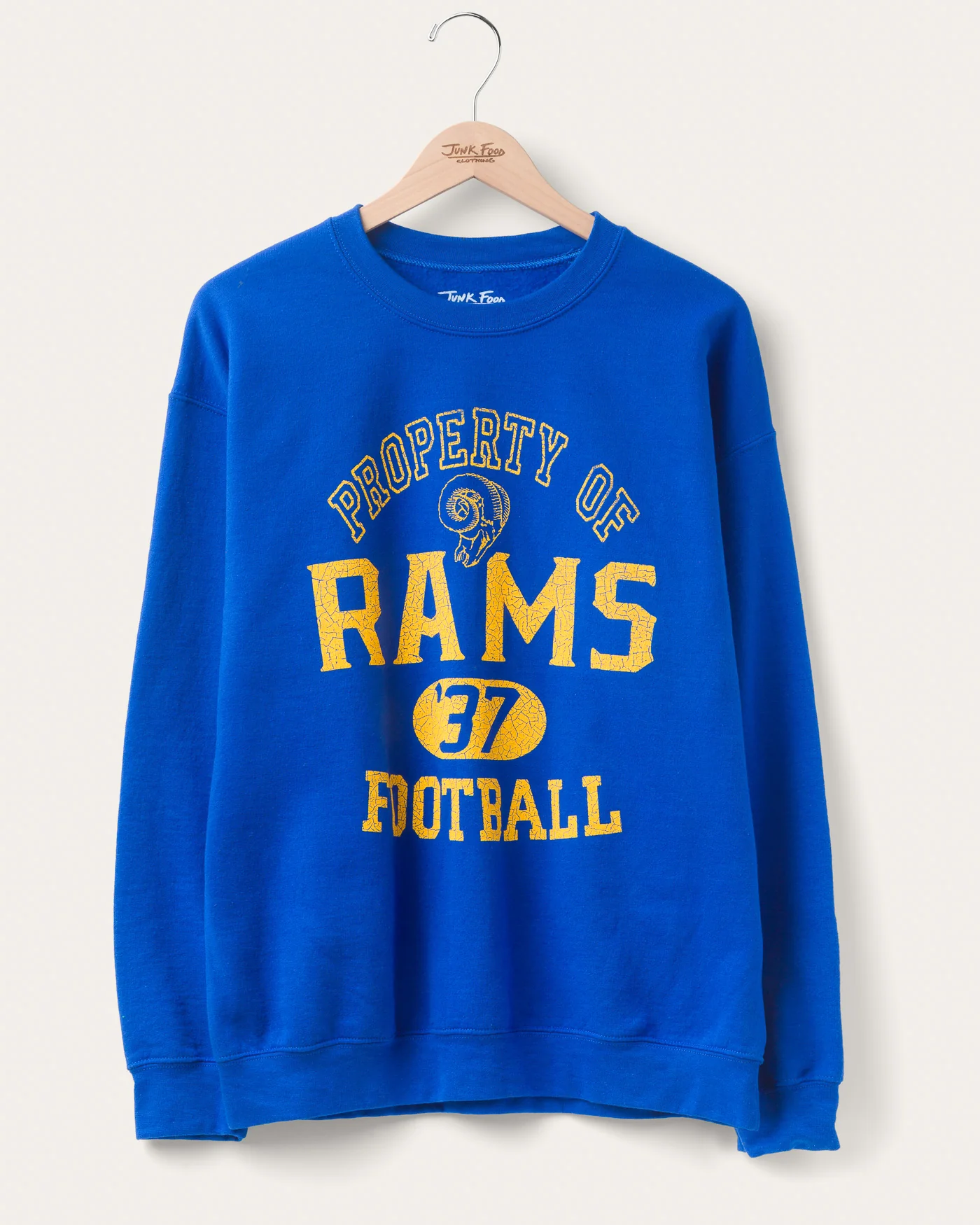 Image of Los Angeles Rams Property Flea Market Crew Fleece