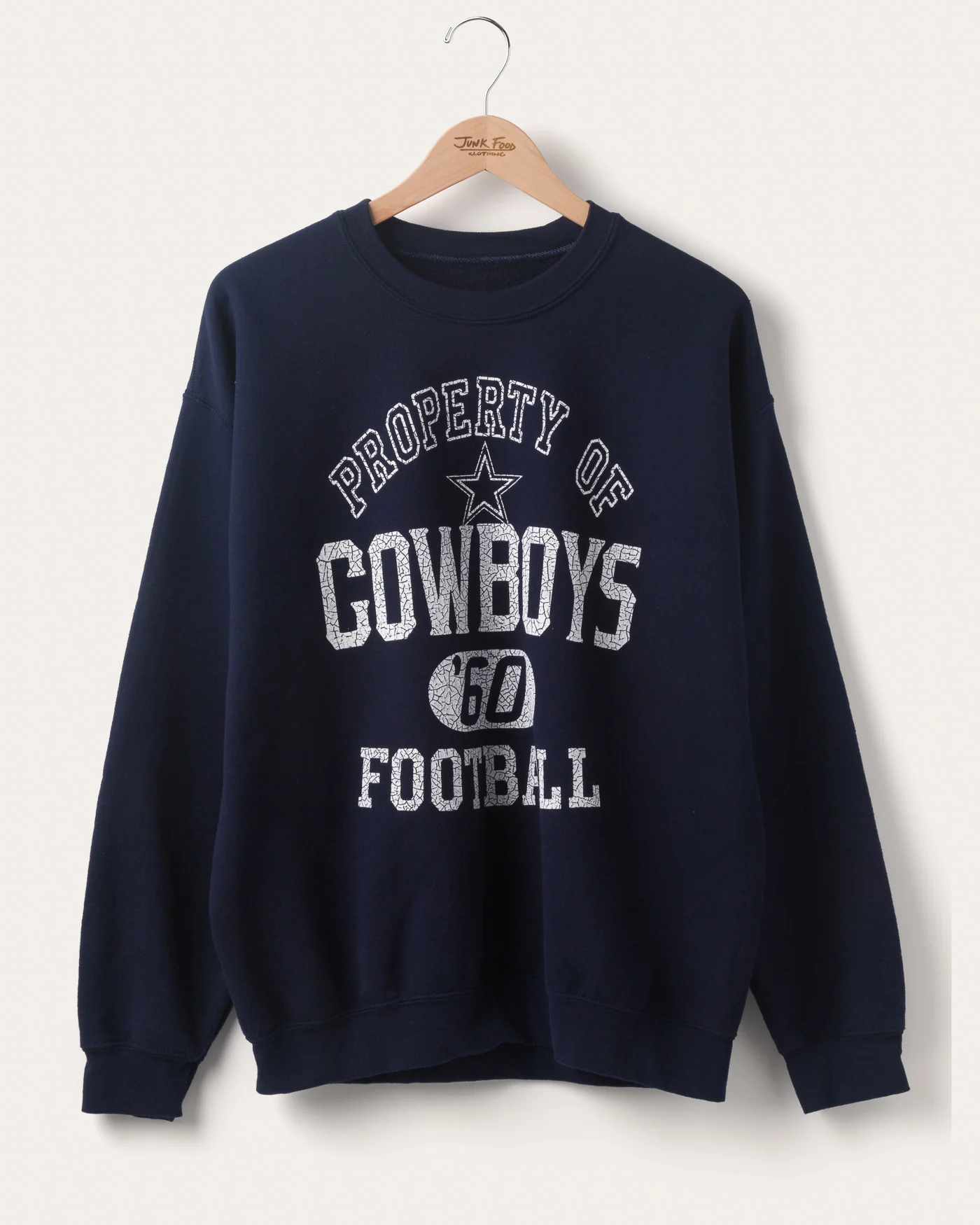 Image of Dallas Cowboys Property Flea Market Crew Fleece