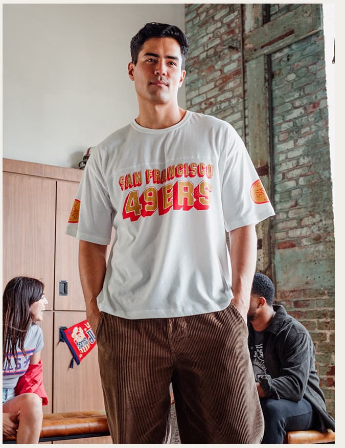 San Francisco 49ers Halfback Jersey Tee