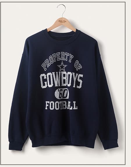 Dallas Cowboys Property Flea Market Crew Fleece