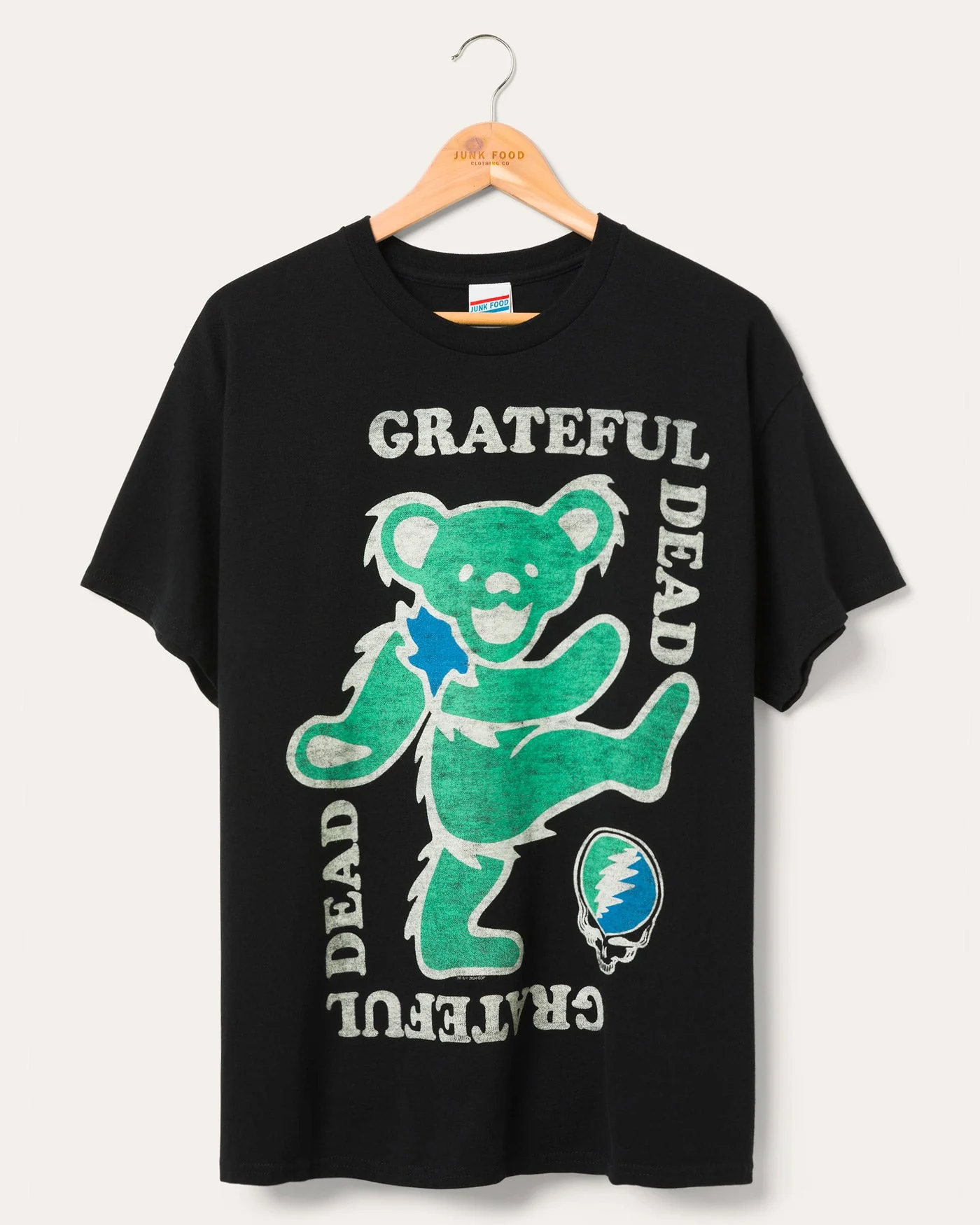 Image of Grateful Dead Dancing Bear Flea Market Tee