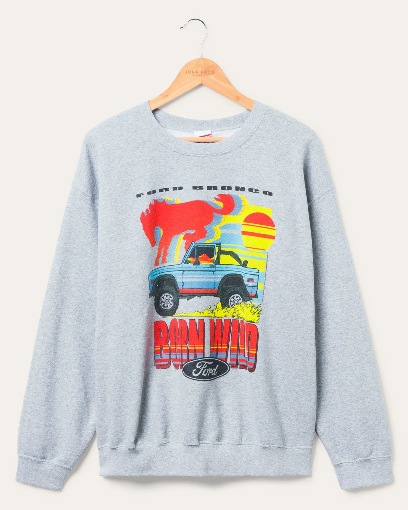 Image of Ford Bronco Born to be Wild Flea Market Fleece
