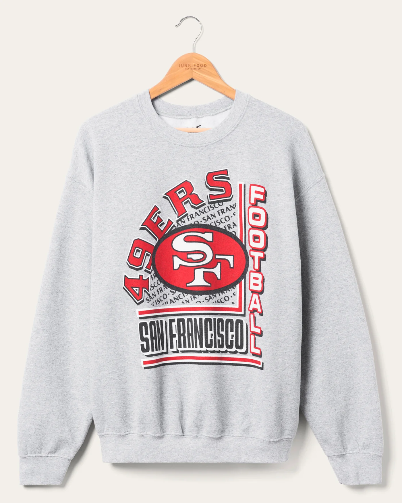 Image of San Francisco 49ers Backfield Crew Fleece