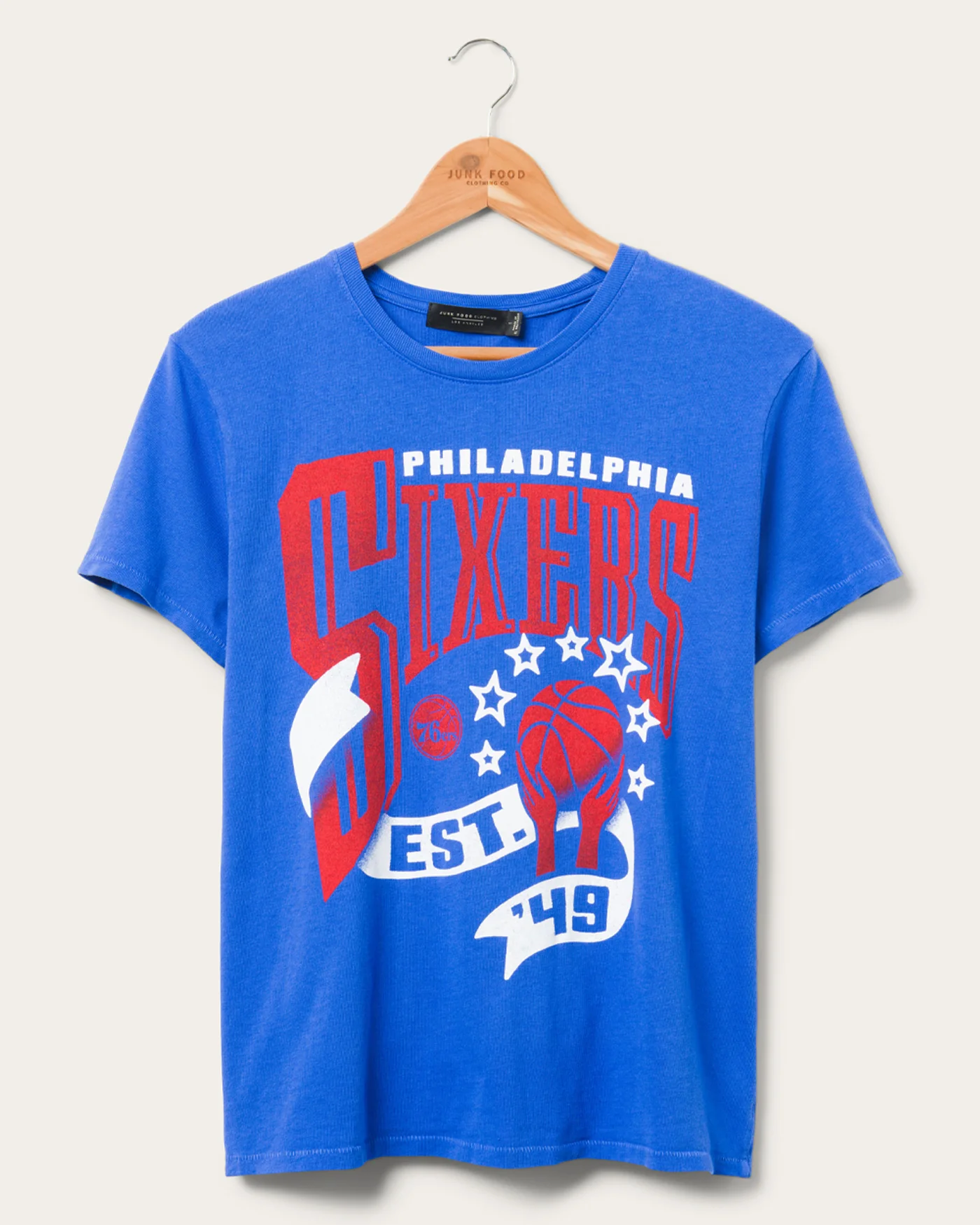 Image of Women's 76ers Banner Vintage Tee