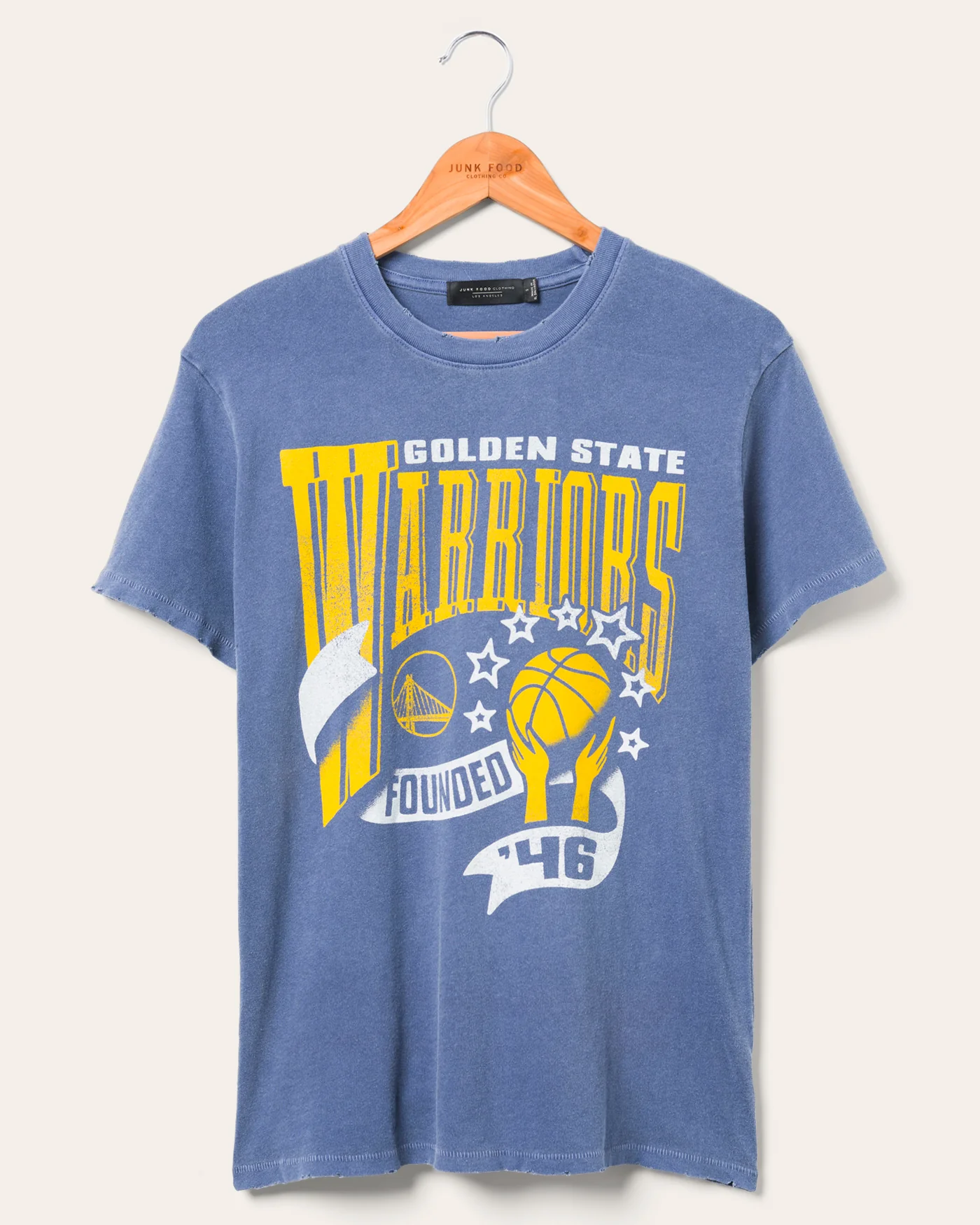 Image of Women's Warriors Banner Vintage Tee