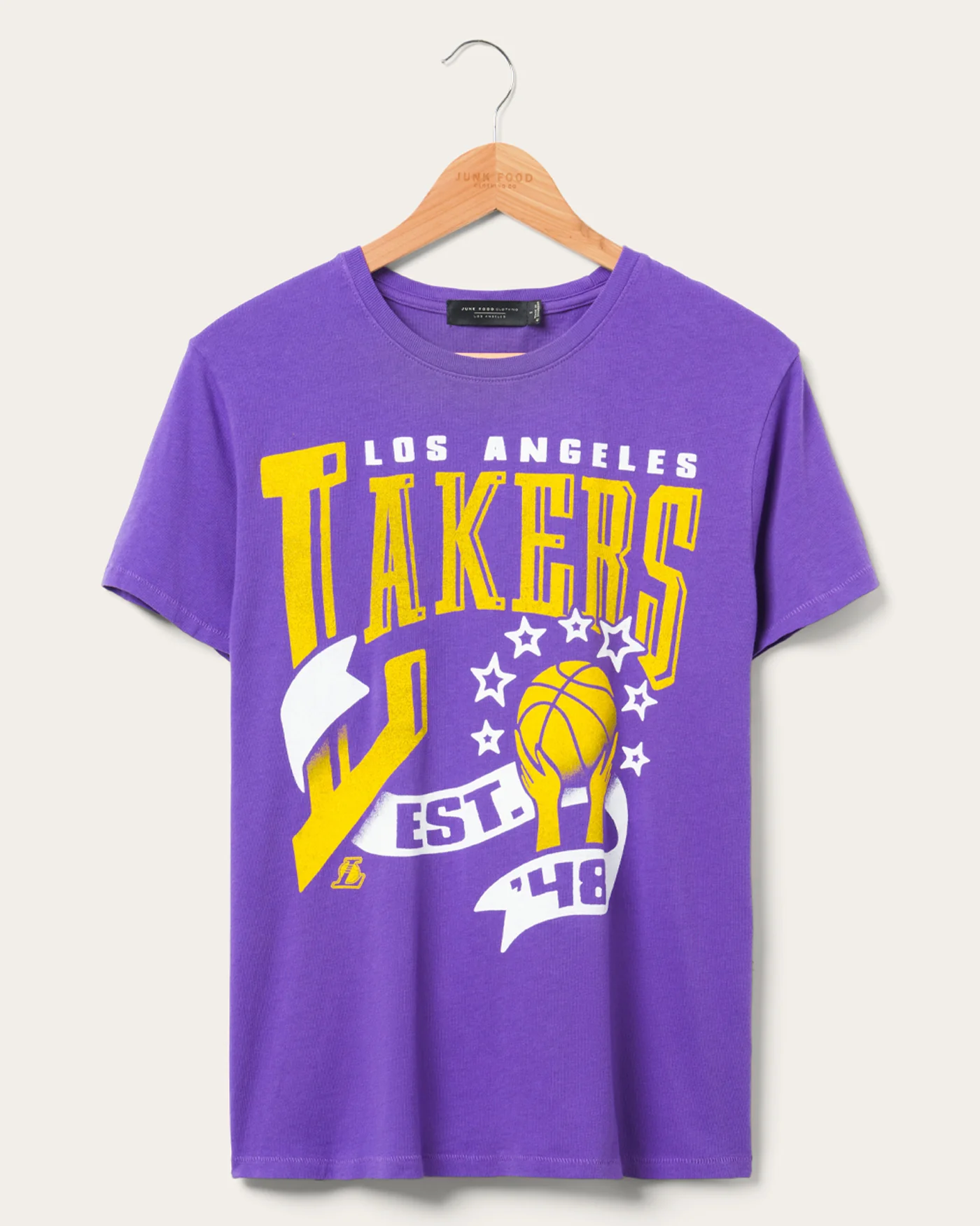 Image of Women's Lakers Banner Vintage Tee
