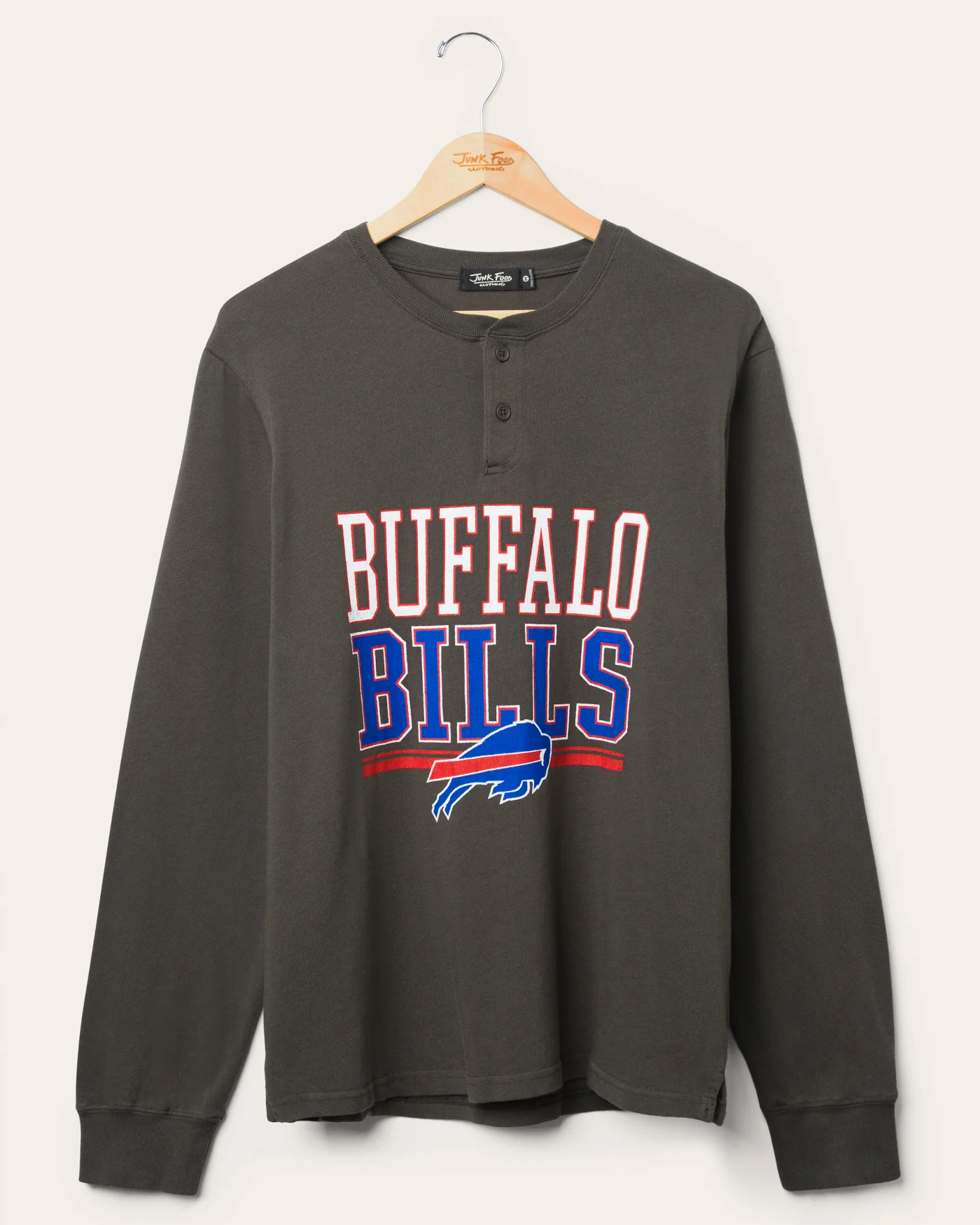 Image of Buffalo Bills Long Sleeve Henley