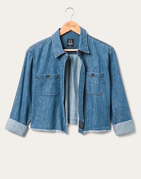 CROP DENIM