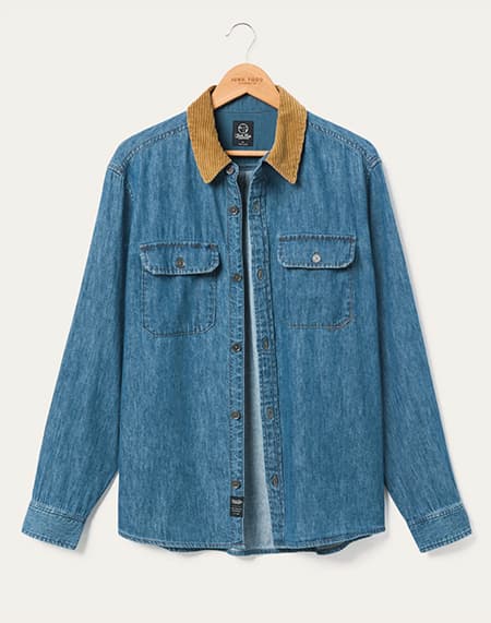 DENIM WORK SHIRK