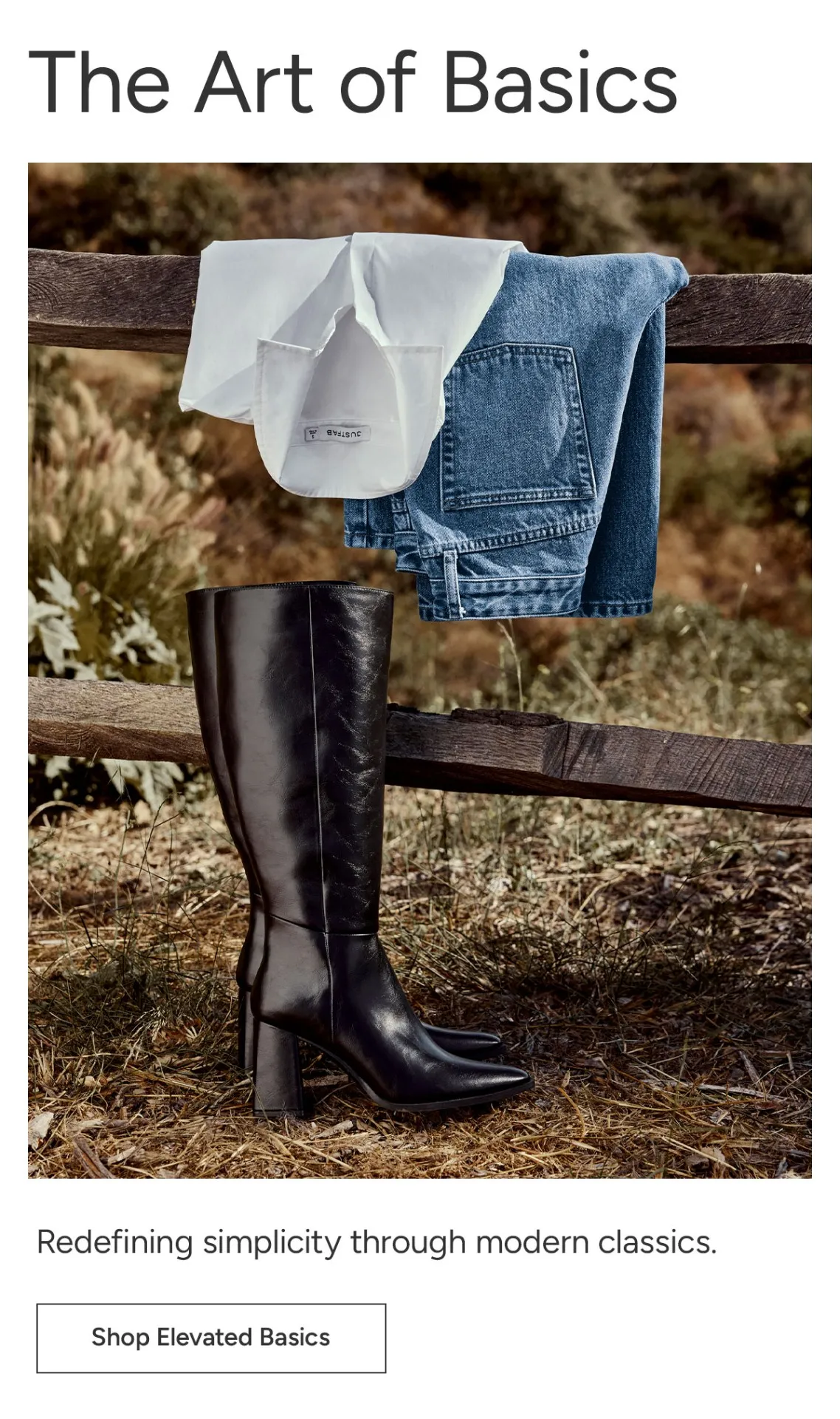 Shop Elevated Basics