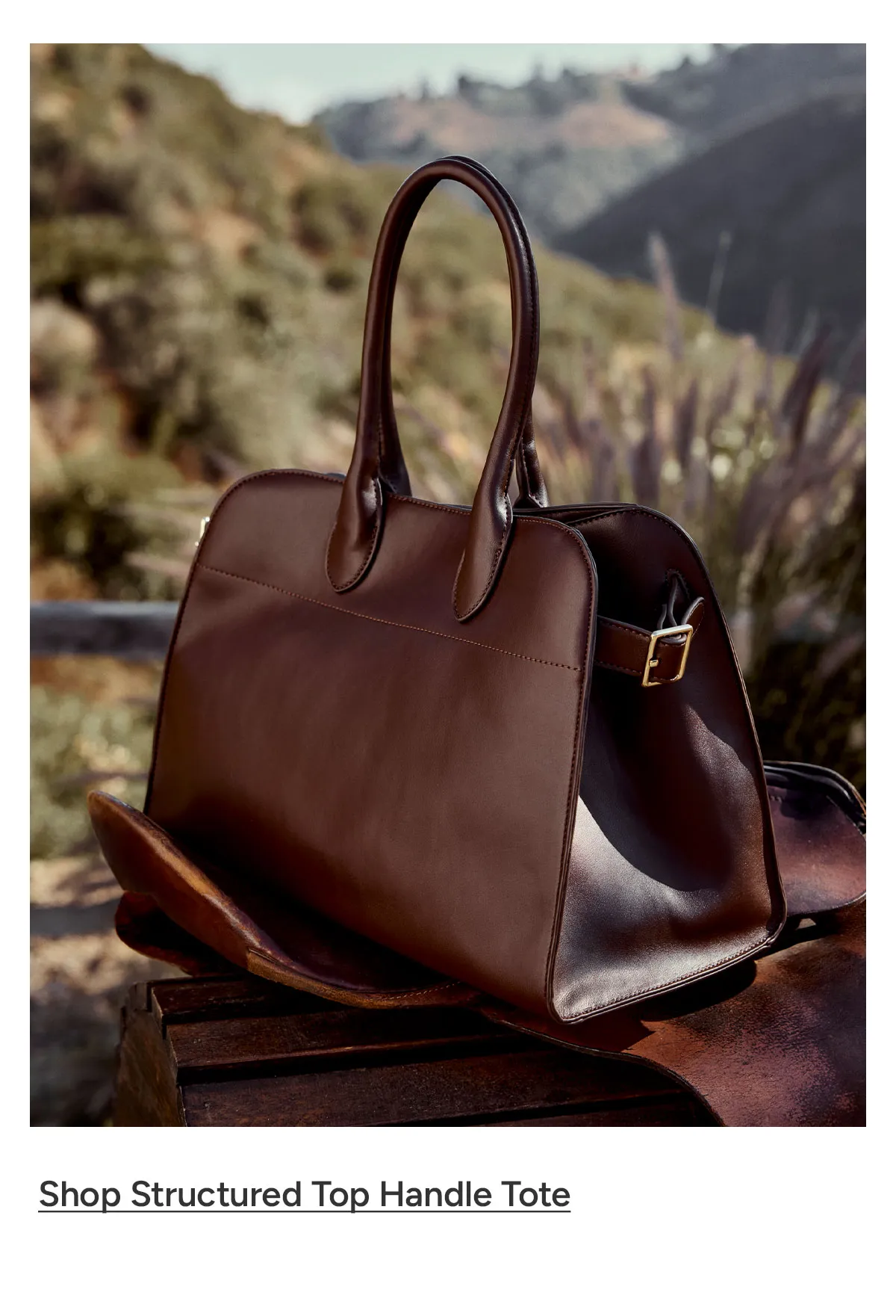 Shop Structured Top Handle Tote