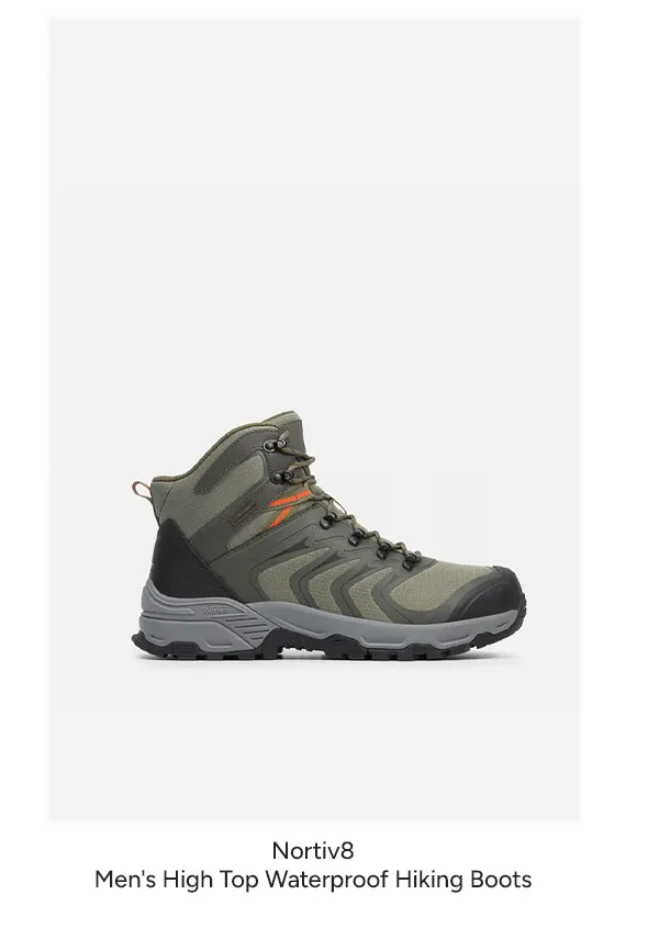 Men's High Top Waterproof Hiking Boots