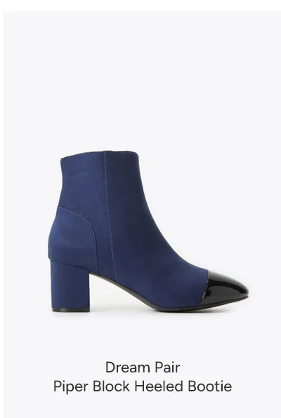 Piper Block Heeled Bootie