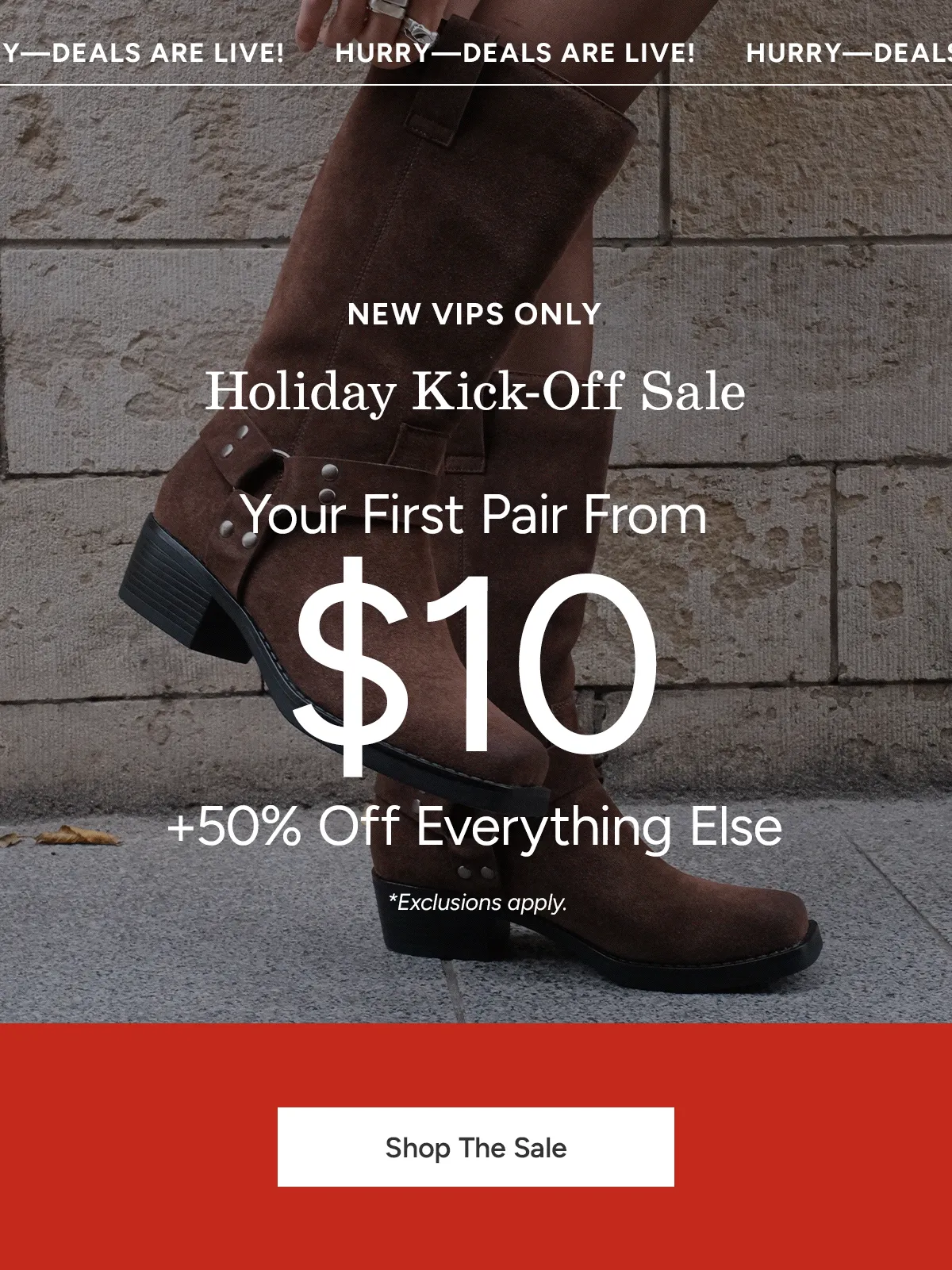 50% Off Sitewide