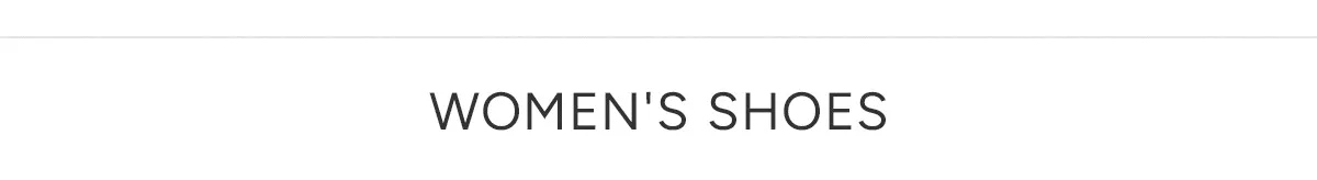 Women's Shoes