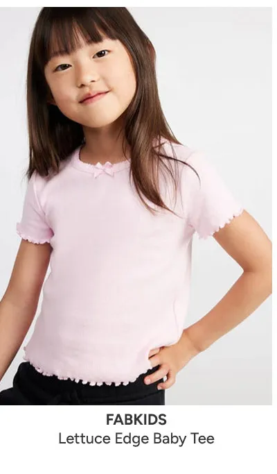 Lettuce Edge Baby Tee