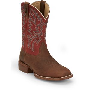Jackpot 11" Western in pecan brown.
