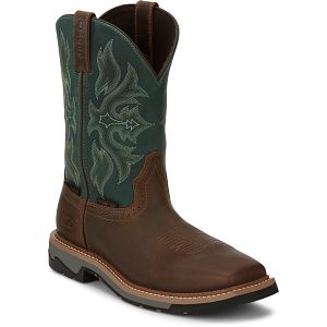 Bolt 11" Waterproof Comp Toe in cedar brown.