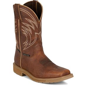 Daywork 11" Steel Toe Waterproof in pecan.