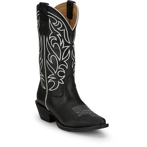 Josephine 12" Western in black.