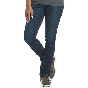 High Rise Bootcut in dark vintage (blue).