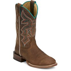 Miss Ellie 11" Western Boot in taupe (brown).