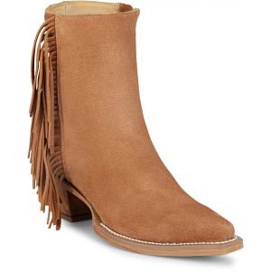 Bev 7" Bootie in brown.