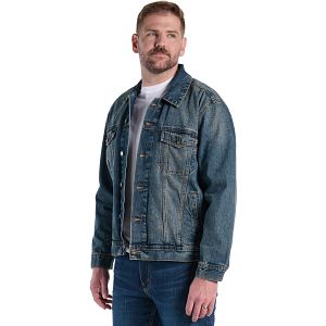 Justin Denim Jacket in blue.