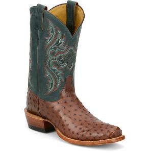Chisolm 13" Full Quill Ostrich in Kango Tobac Brown.