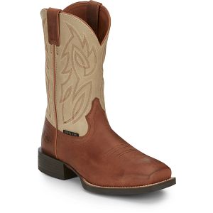 Jasper 11" Western  in chestnut (tan).