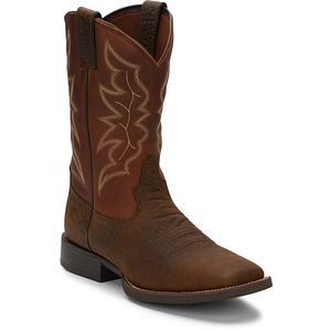Chet 11" Western in pebble brown.