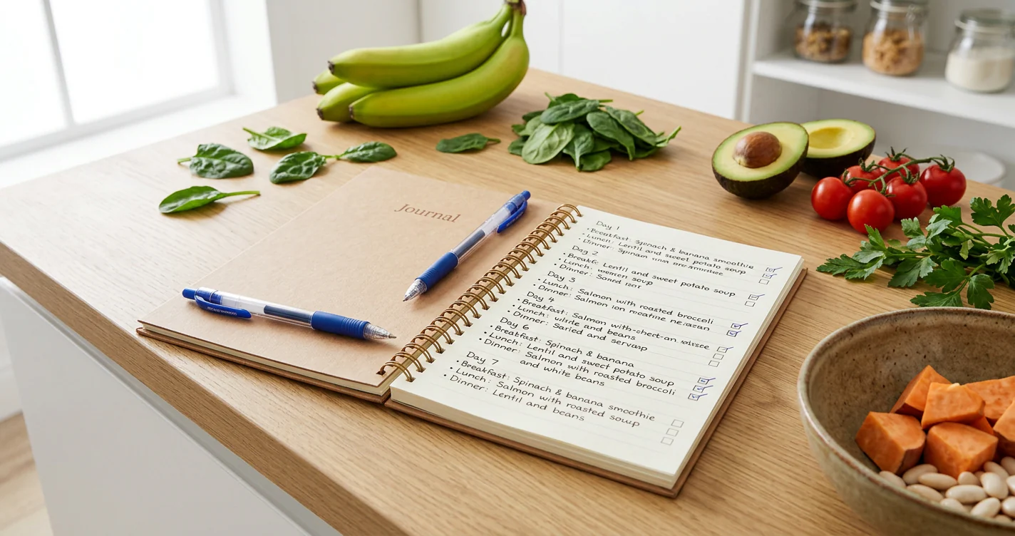 The Hidden Potassium Gap: A 7-Day Fruits and Vegetables Diary That Proved Why You Need Nutrient Support