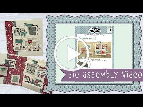 1291 Postage Pop-up Assembly