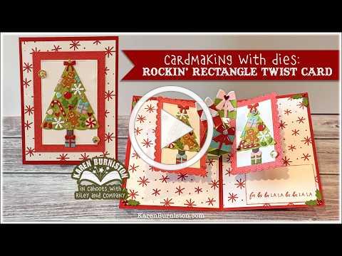 CMWD Rockin Rectangle Twist Card