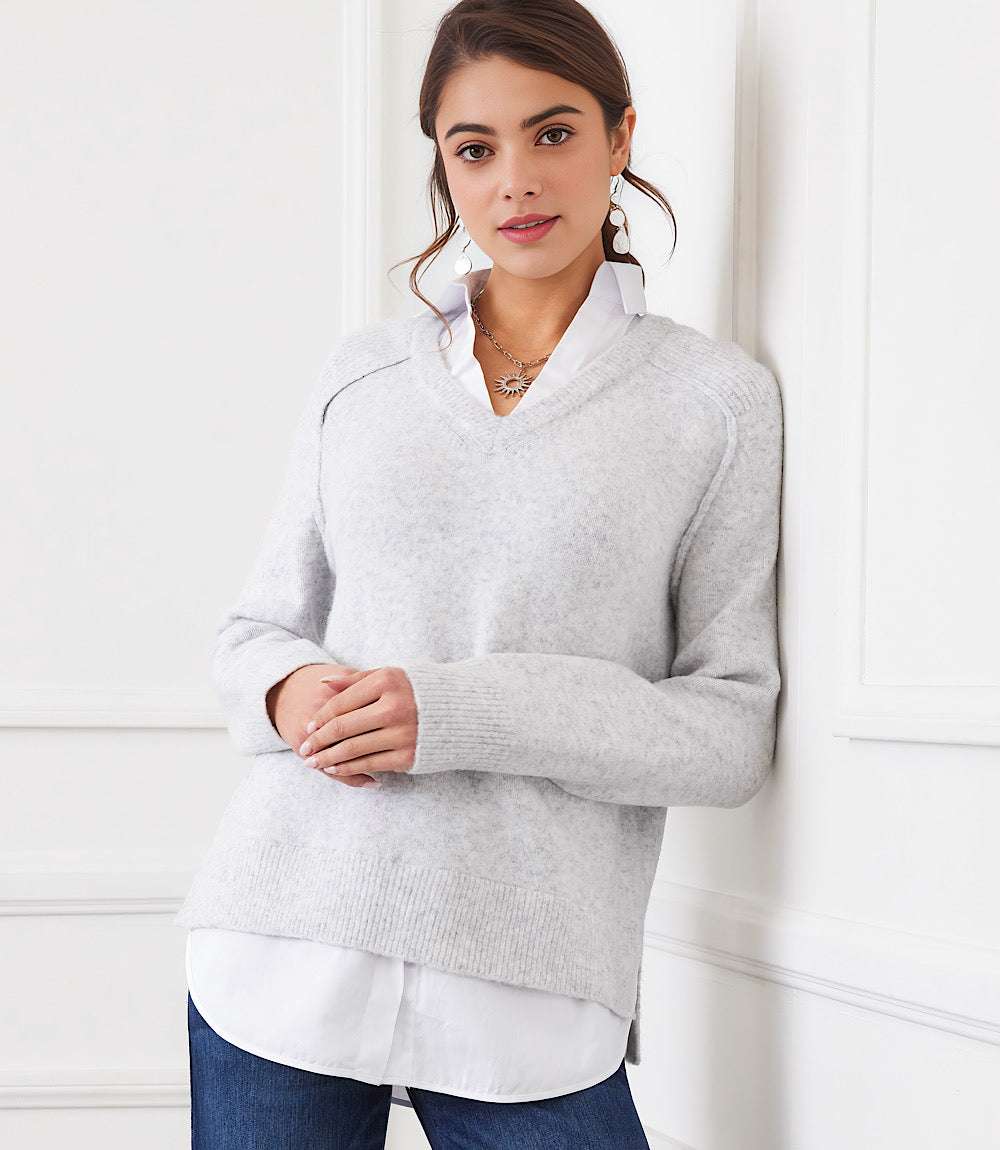 Image of Layered Sweater