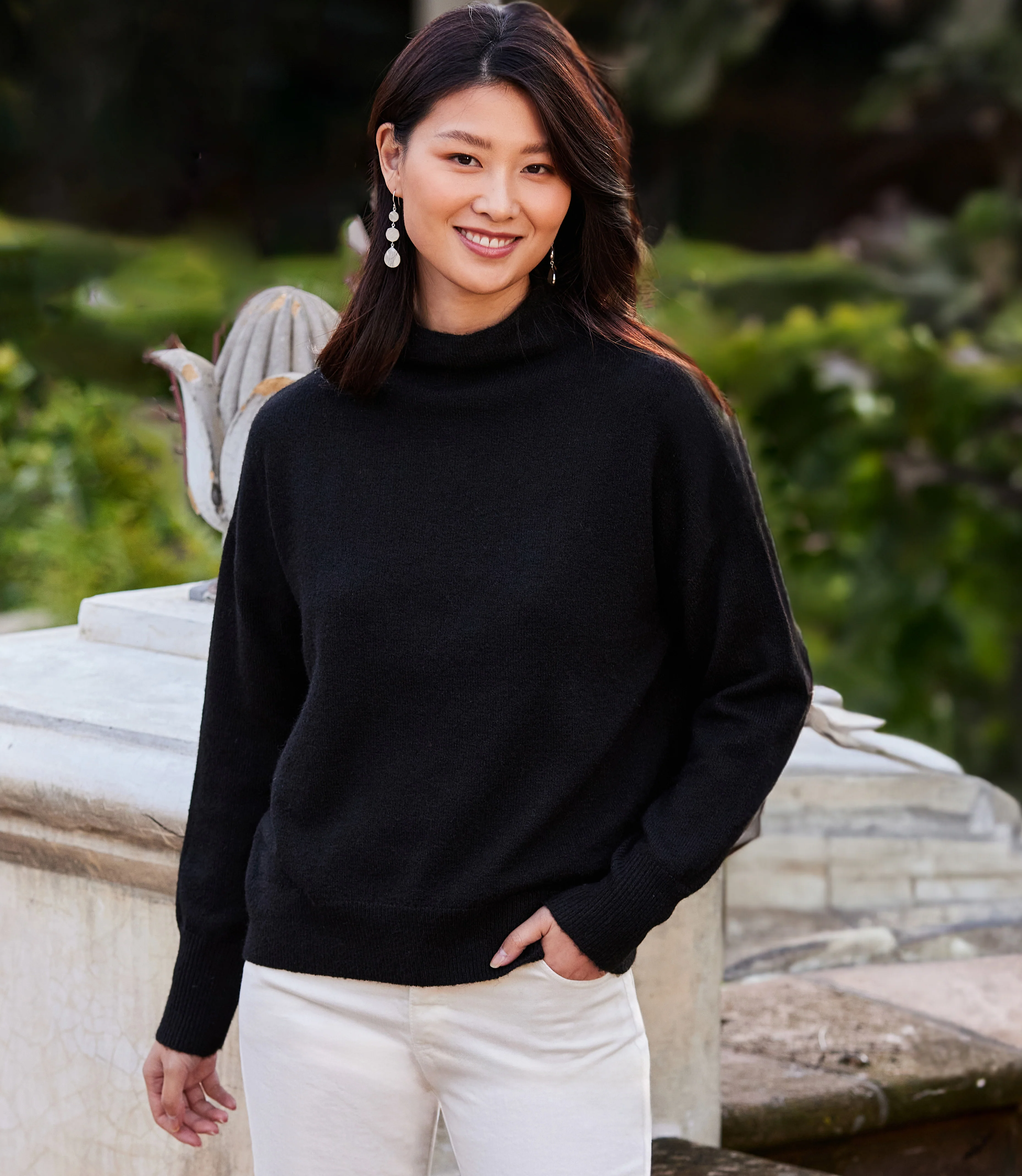Image of Mock Neck Sweater