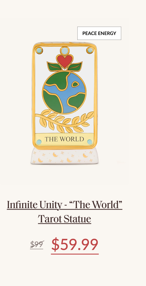 Infinite Unity - “The World” Tarot Statue