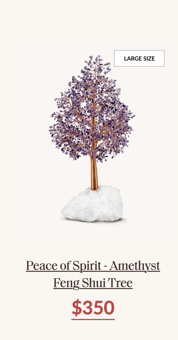 Peace of Spirit- Amethyst Feng Shui Tree