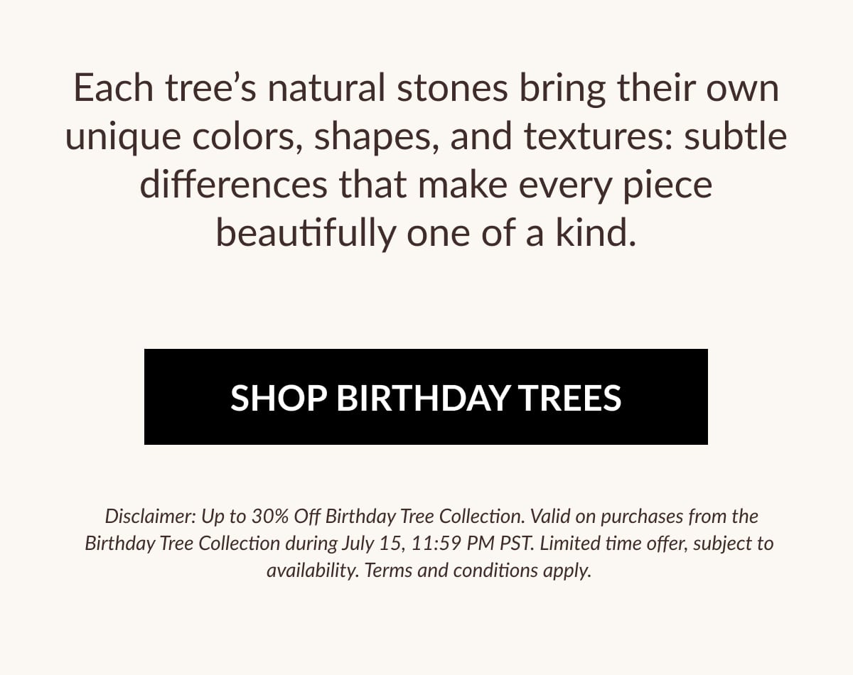 SHOP BIRTHDAY TREES