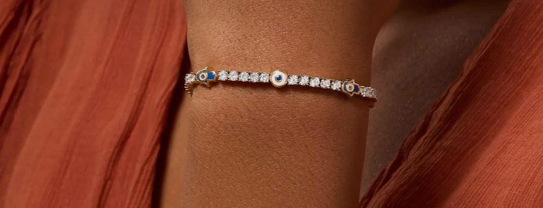 bracelet with evil eye