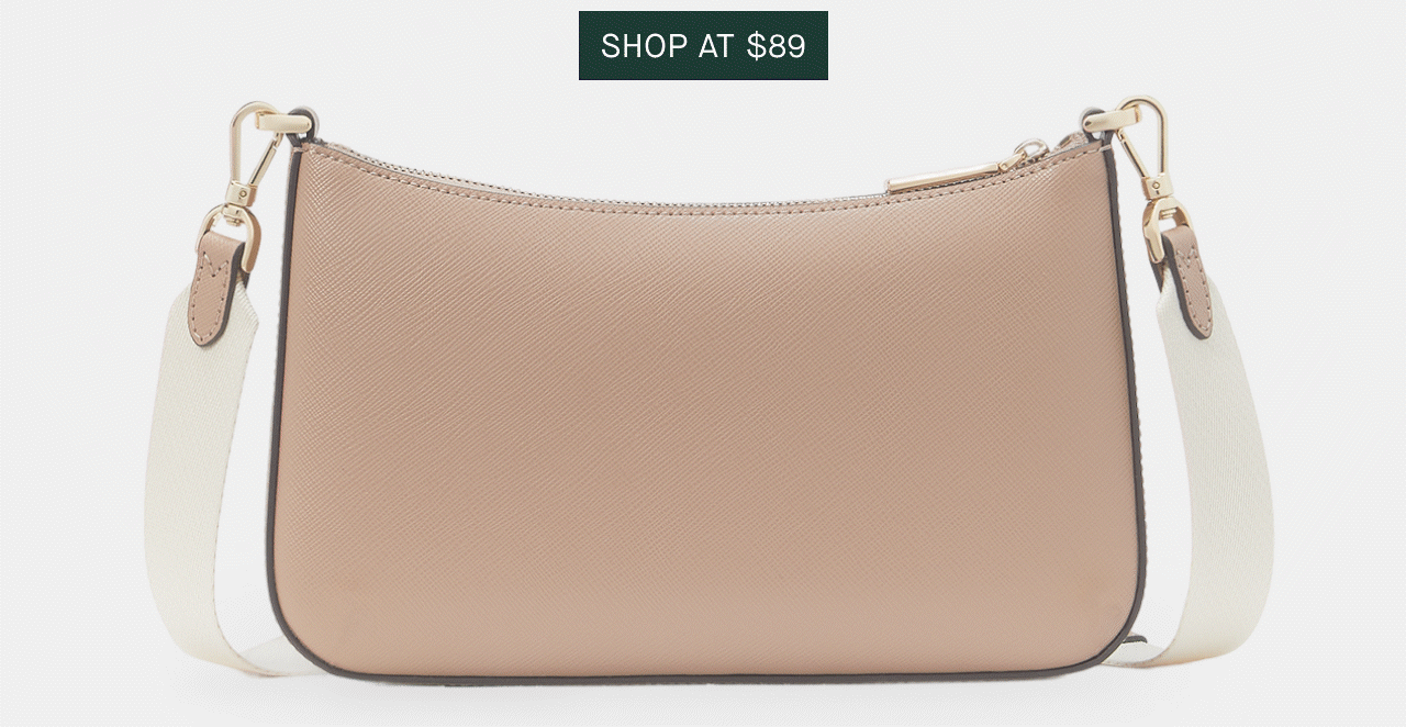 Wear as a crossbody, detach the pouch, or style both together - you've got options. SHOP AT $89