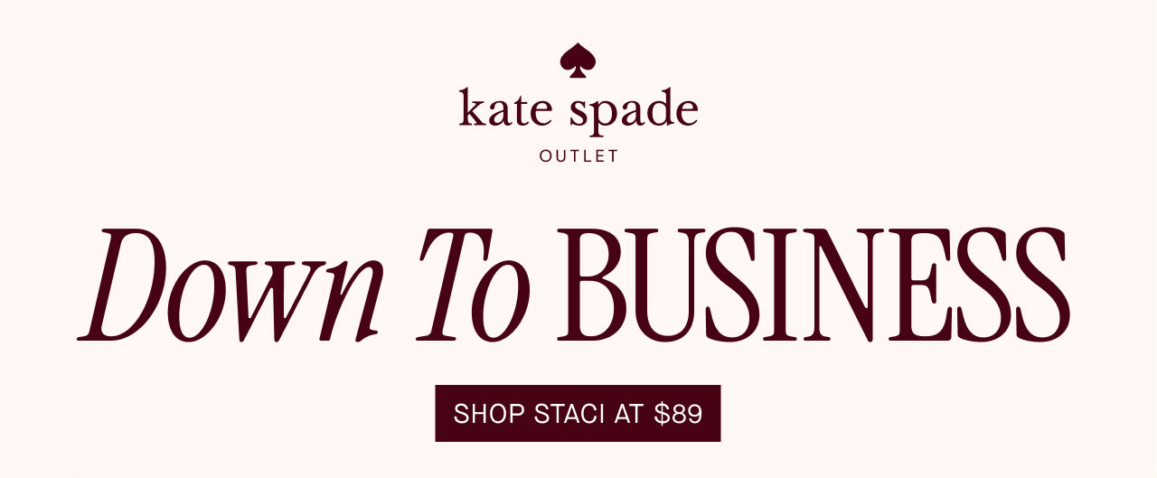 Down To BUSINESS
