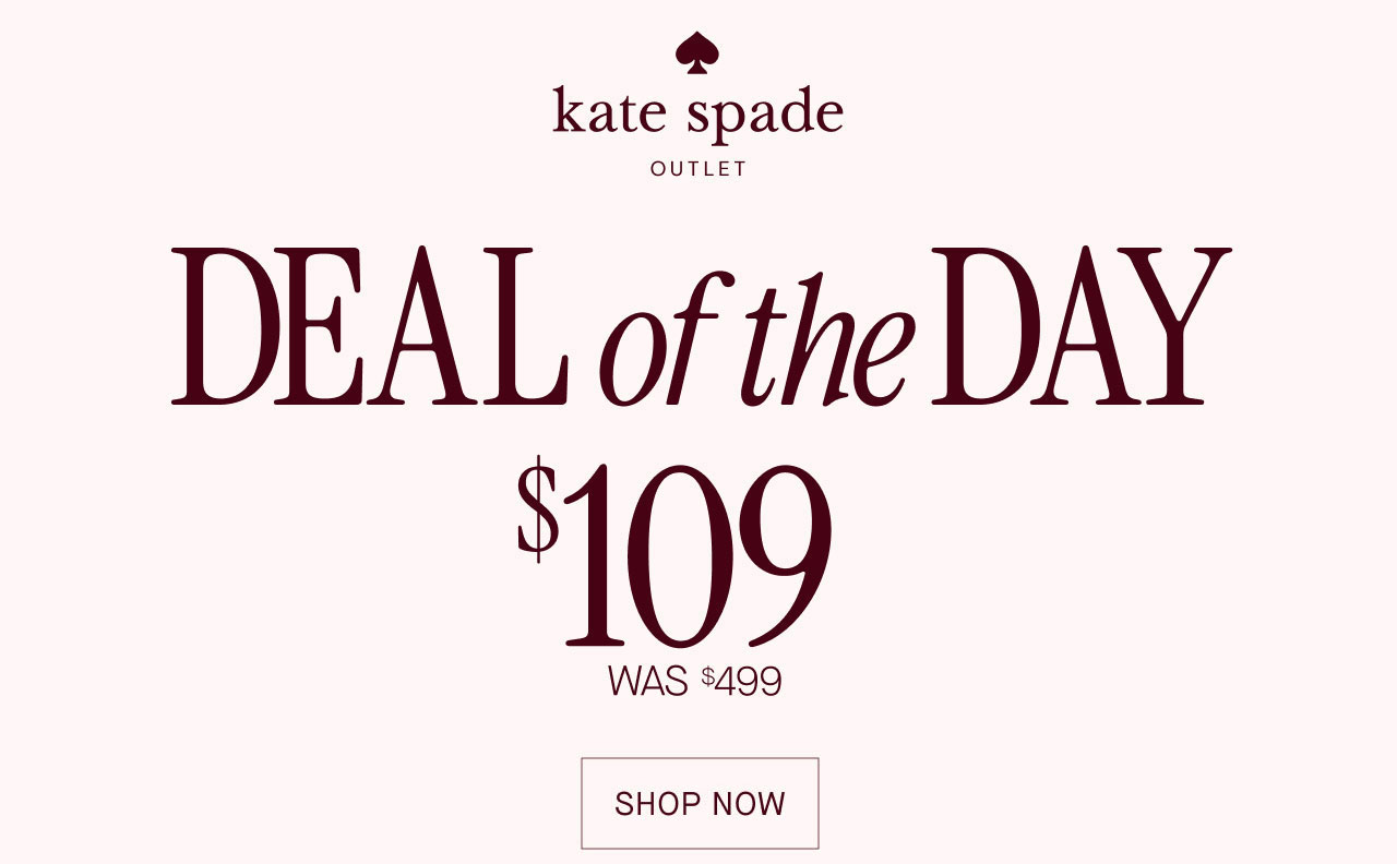 DEAL OF THE DAY