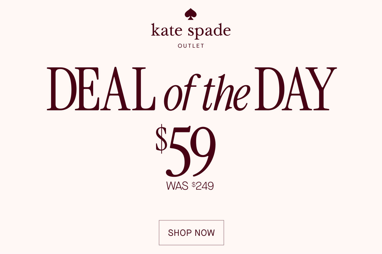 DEAL OF THE DAY