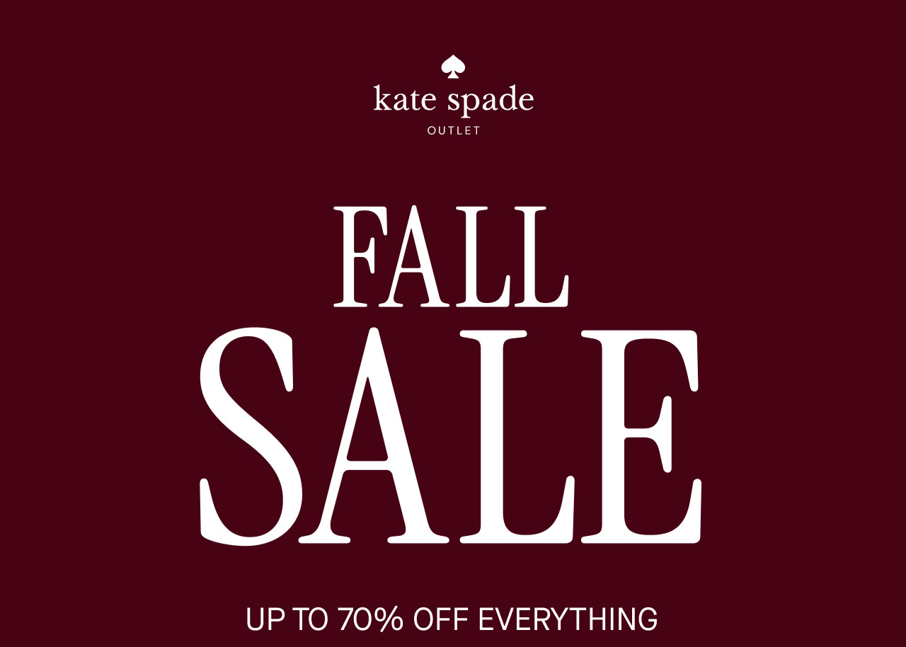 FALL SALE - UP TO 70% OFF EVERYTHING