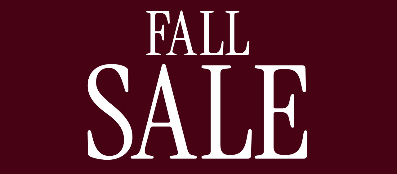 FALL SALE