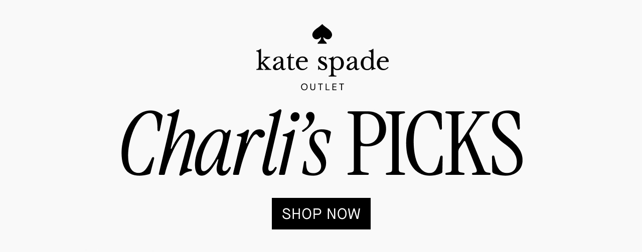 Charli's PICKS