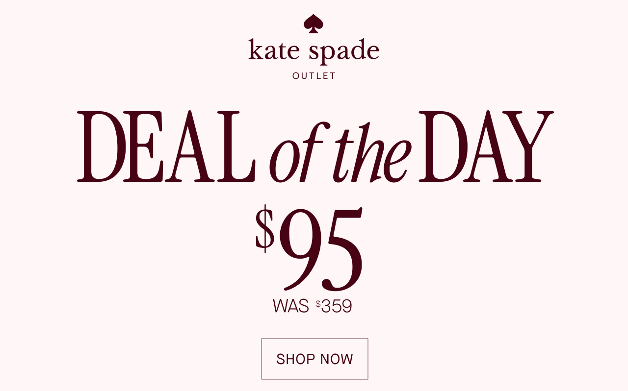 DEAL of the DAY